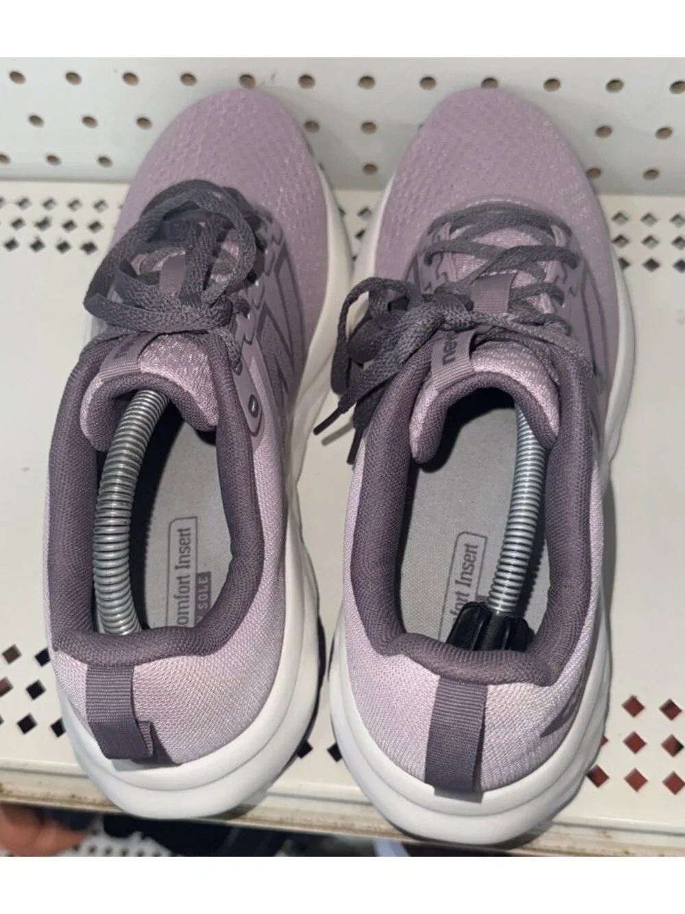 New Balance 460v4 Womens Athletic Running Shoes Size 11 Purple White